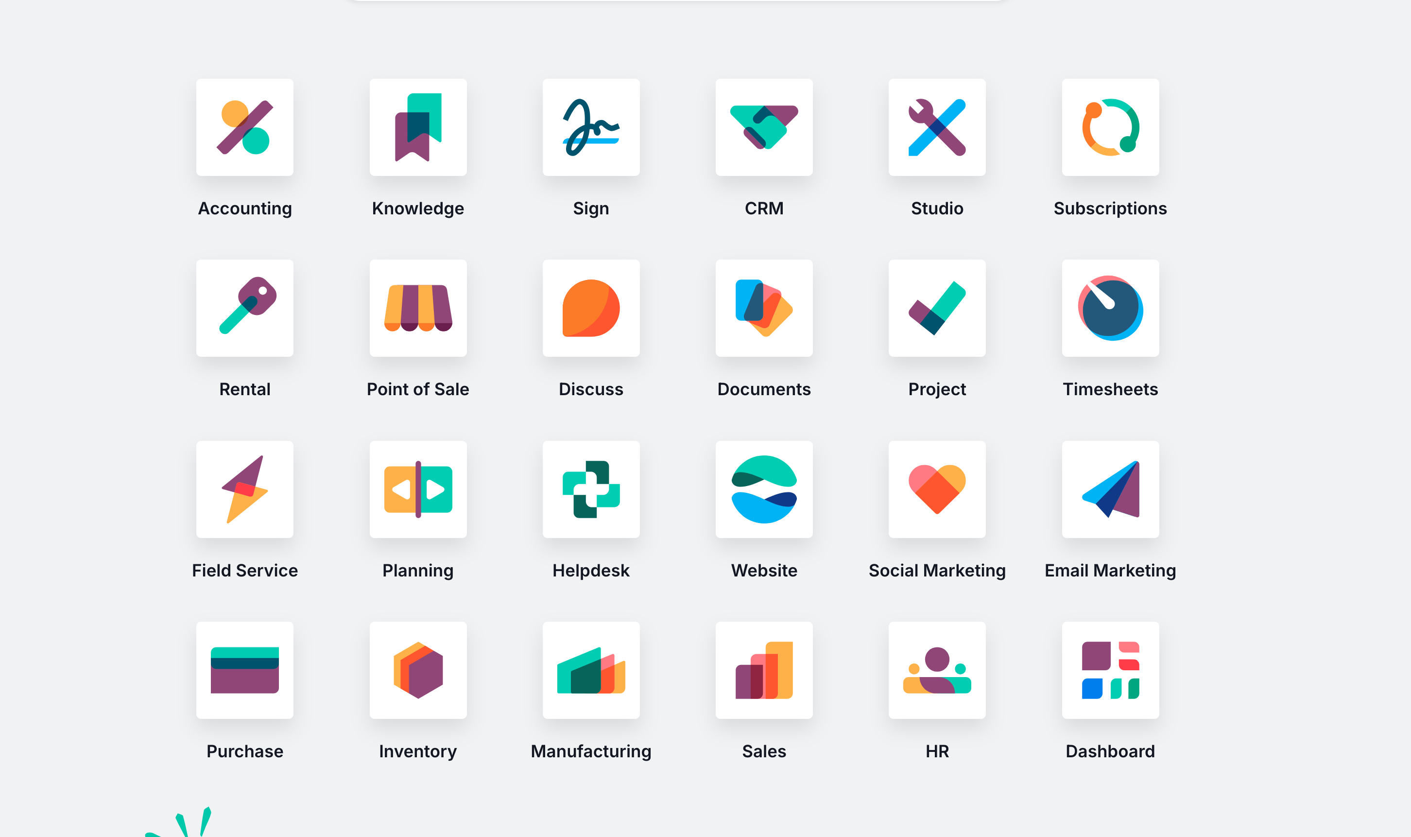 Business operations with Odoo - all apps in one unified platform